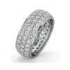 Eternity Ring Sara 18K White Gold Diamond 3.00ct G/Vs