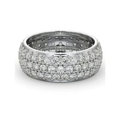 Eternity Ring Sara Platinum Diamond 3.00ct H/Si -The Diamond Store HG55 300W2 2