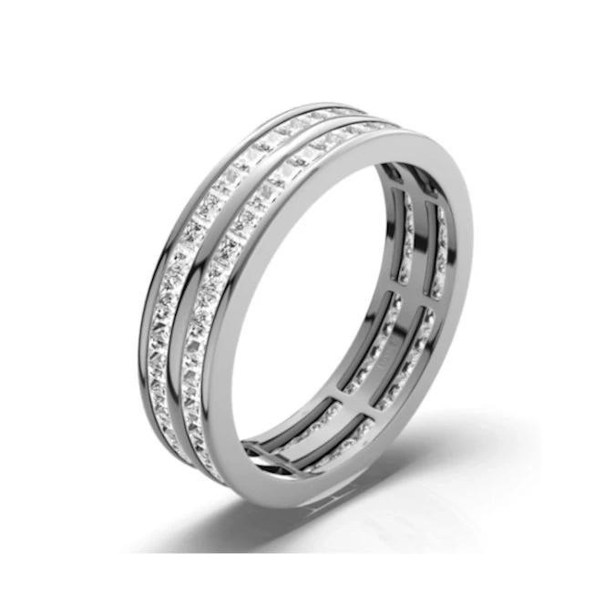 Eternity Ring Holly Platinum Diamond 3.00ct G/Vs 1 Eternity Ring Holly Platinum Diamond 3.00ct G/Vs