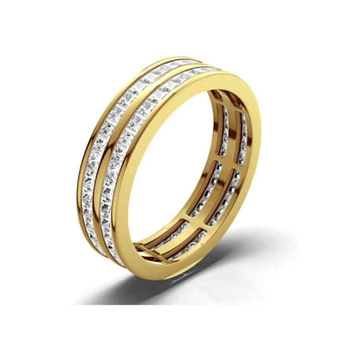 Eternity Ring Holly 18K Gold Diamond 2.00ct H/Si 1 Eternity Ring Holly 18K Gold Diamond 2.00ct H/Si