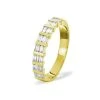 SKYE 18K Gold Diamond ETERNITY RING 0.50CT H/SI