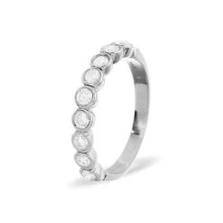 EMILY PLATINUM Diamond ETERNITY RING 0.50CT H/SI
