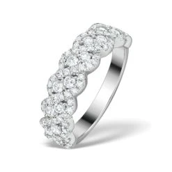 Lab Diamond Weave Ring 1CT H/Si In 9K Gold - N4545Y