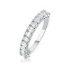 1.35ct Asteria Baguette Eternity Diamond Ring In 18K White Gold