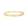 18K Gold Diamond Bangle 1.50ct H/Si