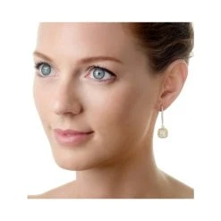 18K White Gold Lucia 1.90ct Diamond And Yellow Diamond Halo Earrings 7 18K White Gold Lucia 1.90ct Diamond And Yellow Diamond Halo Earrings -The Diamond Store N1251h