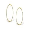 Diamond Hoop Earrings 1ct H/Si 18K Gold - P3480