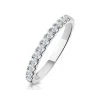 Adelle Matching Wedding Band 0.35ct H/Si Diamond In 18K White Gold