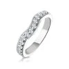 Seraphina Matching Wedding Band 0.46ct H/Si Diamond In 18K White Gold