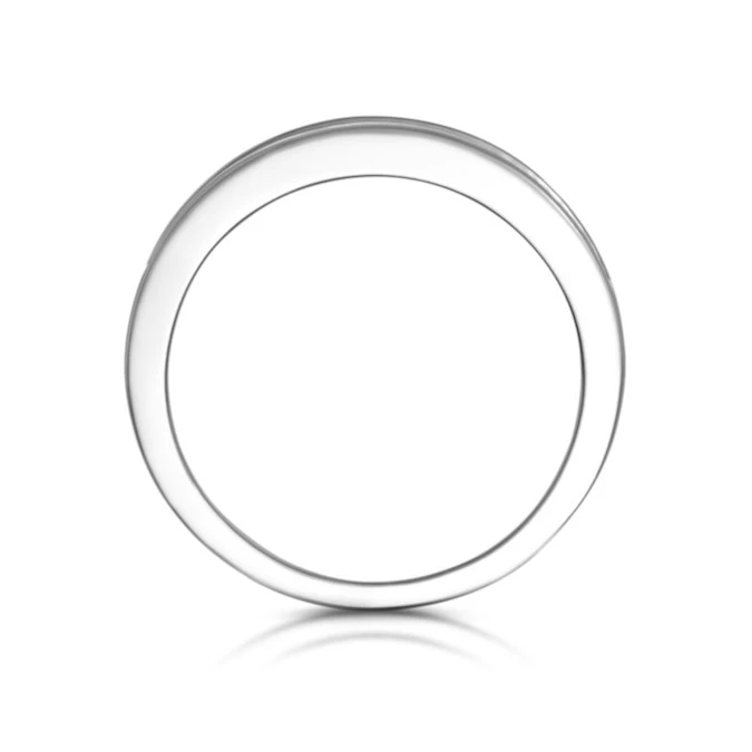 Eleri Matching Wedding Band 0.50ct H/Si Diamond In 18K White Gold 2 Eleri Matching Wedding Band 0.50ct H/Si Diamond In 18K White Gold - Image 2