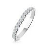 Talia Matching Wedding Band 0.35ct H/Si Diamond In 18K White Gold