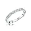 Danielle Matching 2.8mm Wedding Band 0.30ct H/Si Diamonds In Platinum
