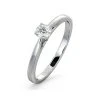Engagement Ring Petra 0.25ct Lab Diamond G/Vs In Platinum