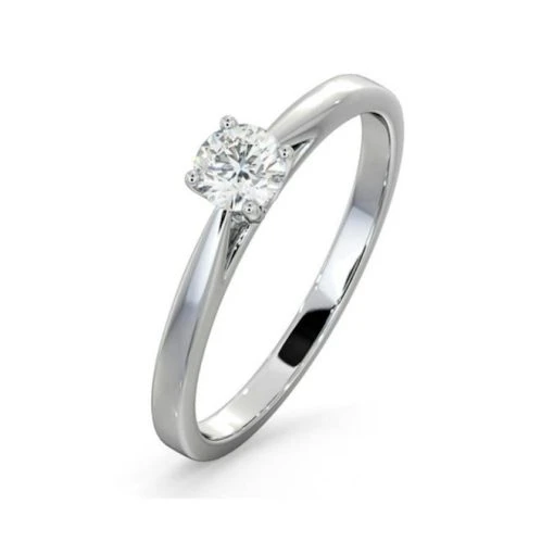 Engagement Ring Petra 0.33ct Lab Diamond G/Vs In 18K White Gold -The Diamond Store UT26 033W0 3