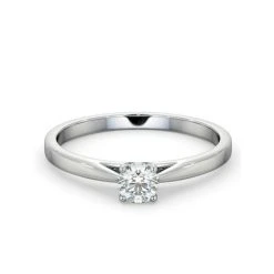 Engagement Ring Petra 0.33ct Lab Diamond G/Vs In 18K White Gold -The Diamond Store UT26 033W2 3