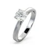 1 Carat Diamond Engagement Ring Petra Lab FVS1 IGI Certified Platinum