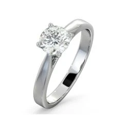 1 Carat Diamond Engagement Ring Petra Lab FVS1 IGI Certified Platinum