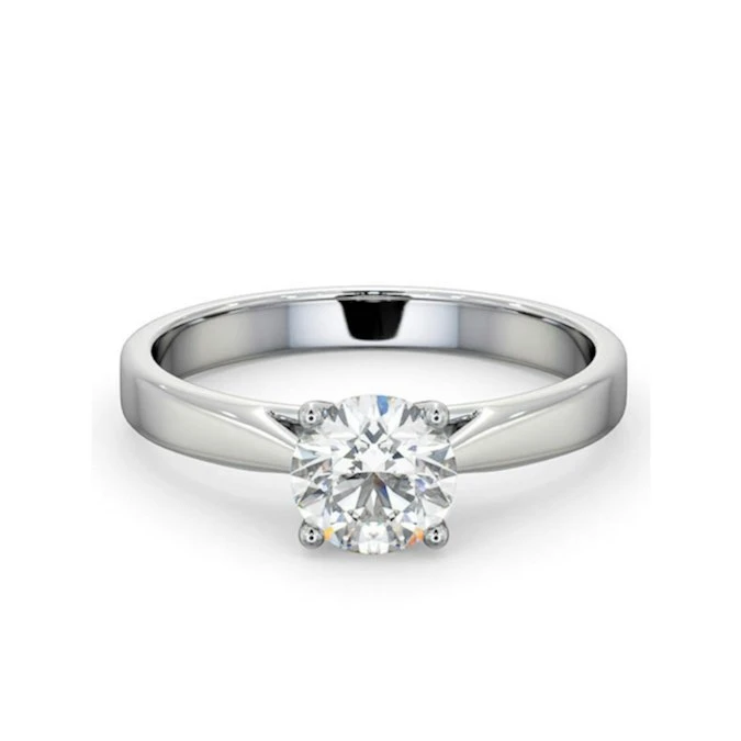 1 Carat Diamond Engagement Ring Petra Lab FVS1 IGI Certified Platinum 3 1 Carat Diamond Engagement Ring Petra Lab FVS1 IGI Certified Platinum - Image 3