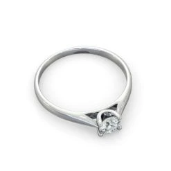 Engagement Ring Grace 0.33ct Lab Diamond G/Vs In Platinum -The Diamond Store UT27 033W3 7