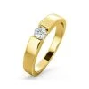 Certified Jessica 18K Gold Diamond Engagement Ring 0.25CT