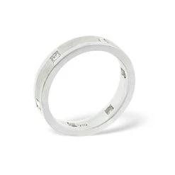 Lauren 6 Stone Platinum Diamond Wedding Ring 0.28CT G/VS -The Diamond Store YD31a 1