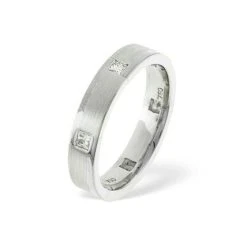 Lauren 6 Stone Platinum Diamond Wedding Ring 0.28CT G/VS