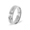 Lilly 3 Stone Platinum Diamond Wedding Ring 0.14CT G/VS