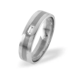 Lilly 0.08CT G/VS Diamond And White Gold Wedding Ring