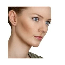 Ruby 3 X 3mm 9K Yellow Gold Stud Earrings -The Diamond Store Z1385h 1