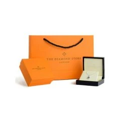 Diamond Tennis Bracelet Rubover Set 5.00ct H/Si In 18K White Gold -The Diamond Store bracelet 2