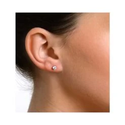 Diamond Earrings 0.40CT Studs Premium Quality In 18K White Gold 3.8mm 11 Diamond Earrings 0.40CT Studs Premium Quality In 18K White Gold 3.8mm -The Diamond Store fg23 62rmy v1