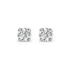 Diamond Earrings 0.40CT Studs Premium Quality In 18K White Gold 3.8mm