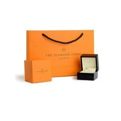 Mens 0.07ct H/Si Diamond 18K White Gold Dress Ring -The Diamond Store ring 1606